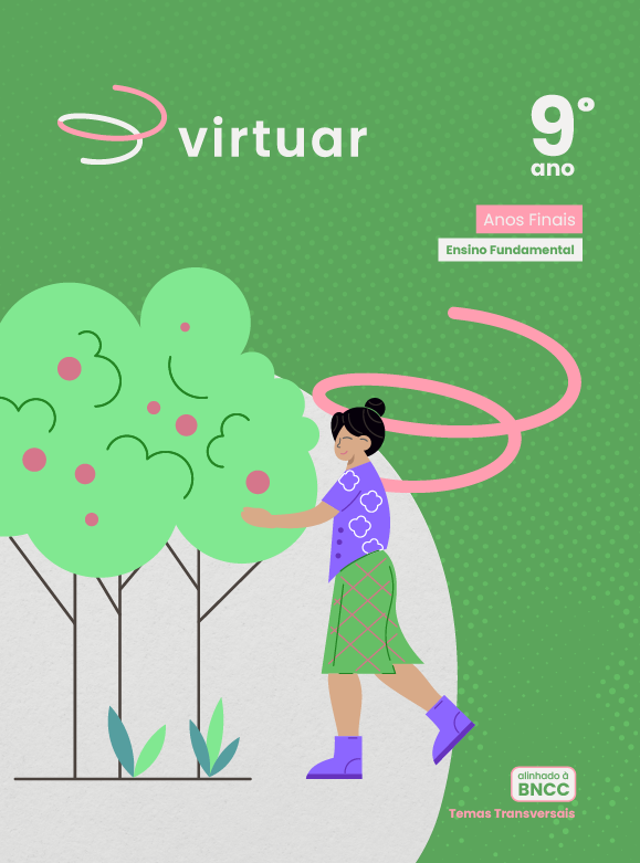 Capa do livro Virtuar — 9º ano, Anos Finais