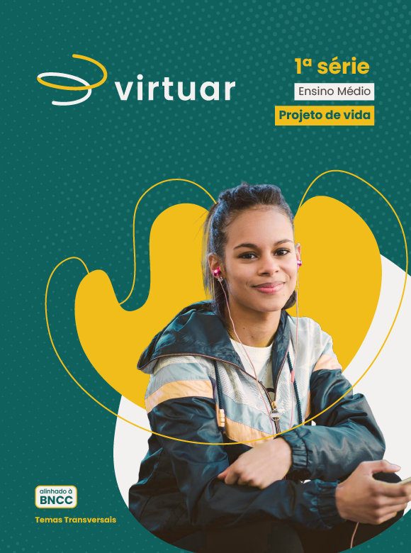 Capa do livro Virtuar — 1ª série, Ensino Médio