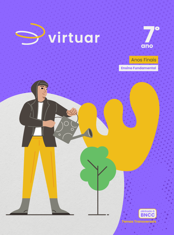 Capa do livro Virtuar — 7º ano, Anos Finais